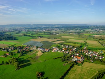 Grasbeuren von oben