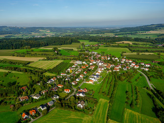 Oberstenweiler von oben