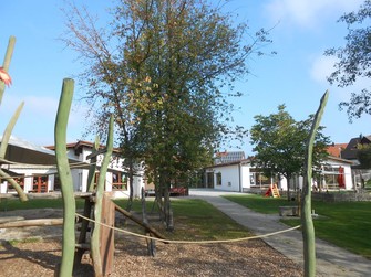 Außenansicht des Kindergartens