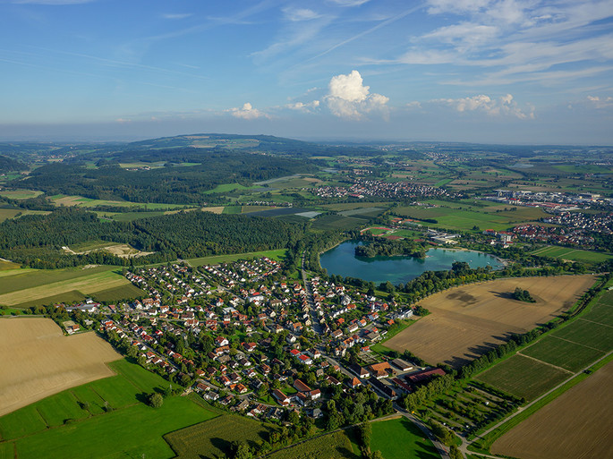 Stefansfeld von oben