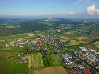 Neufrach von oben